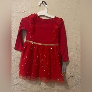 Red girl dress
